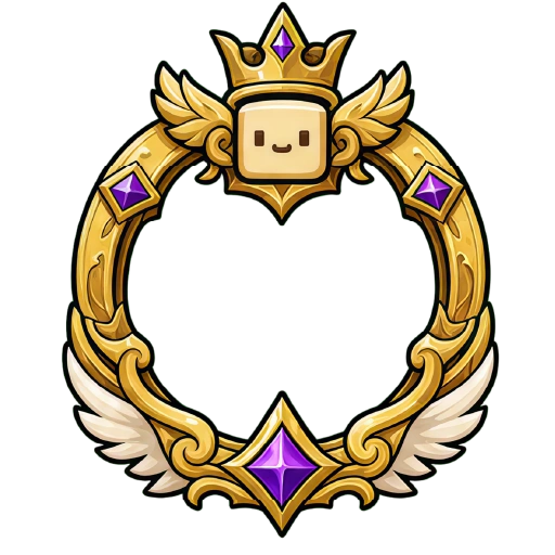 Crowned Tofu Wings frame