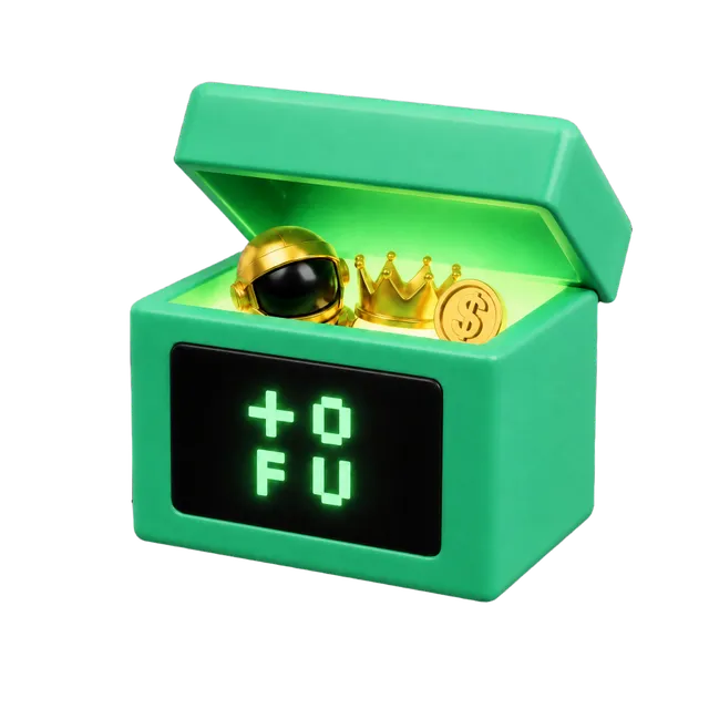 Mystery box illustration