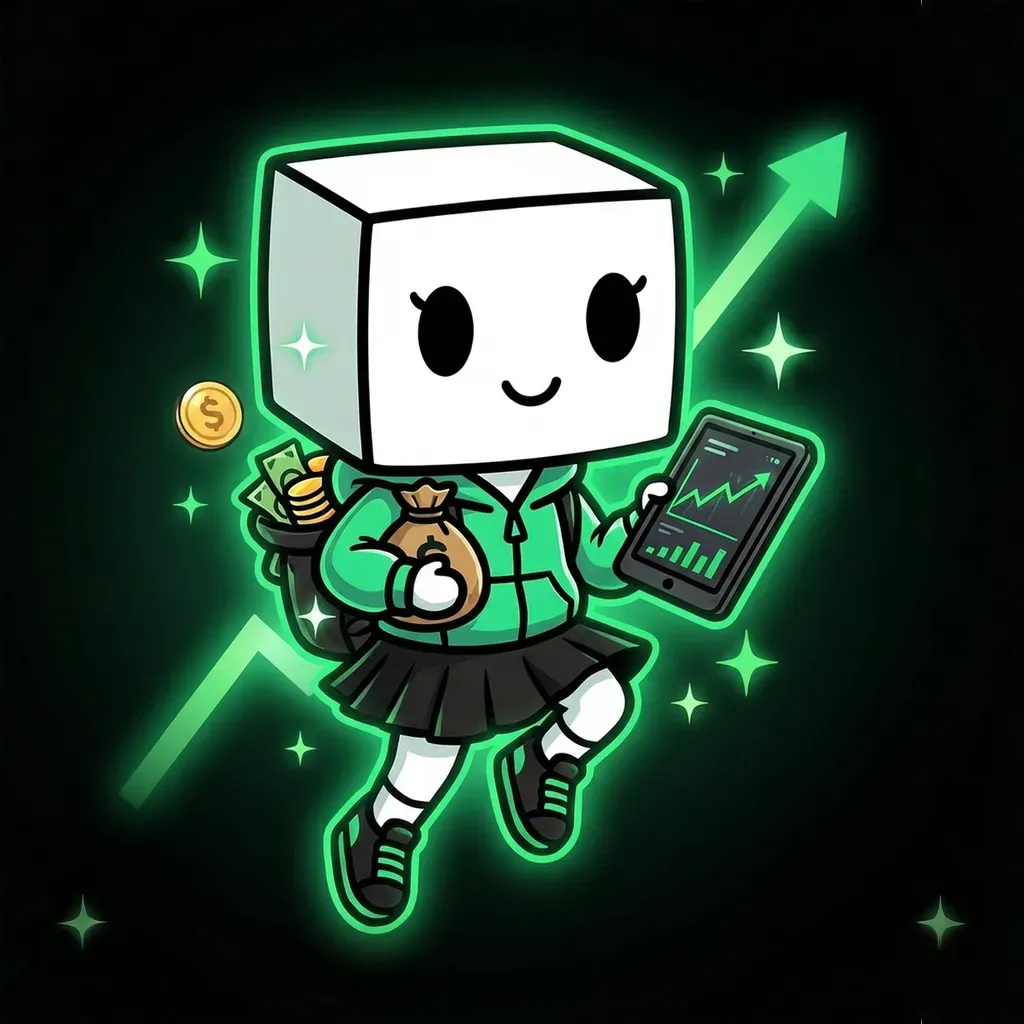 Tofu Man trader illustration